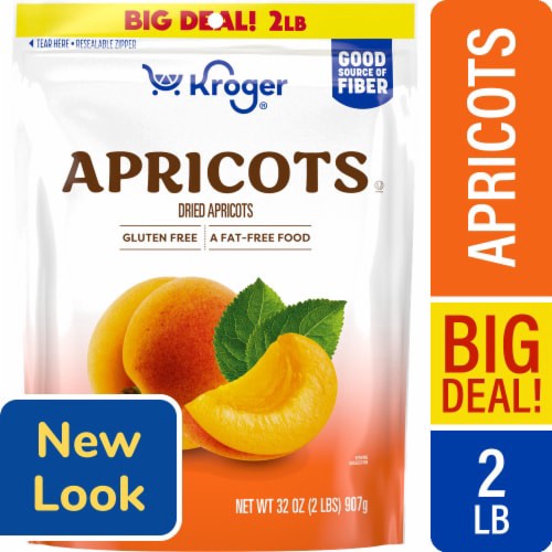 slide 1 of 1, Kroger® Dried Apricots, 32 oz, 32 oz