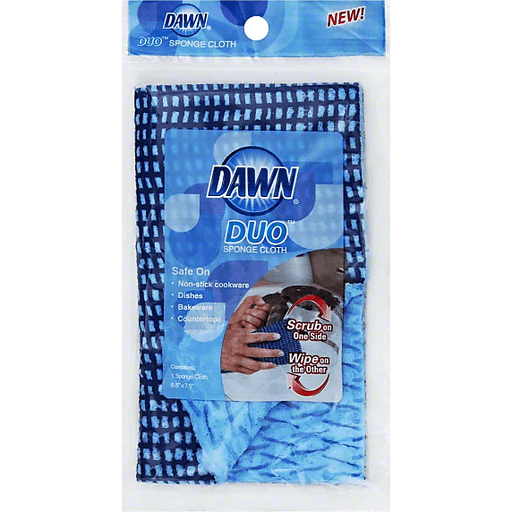 slide 1 of 1, Dawn Duo Sponge, 1 ct