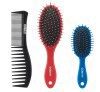 slide 2 of 5, Conair Detangle Brush and Comb Set, 3 ct
