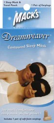 Mack's Dreamweaver Contoured Sleep Mask With Ear Plug