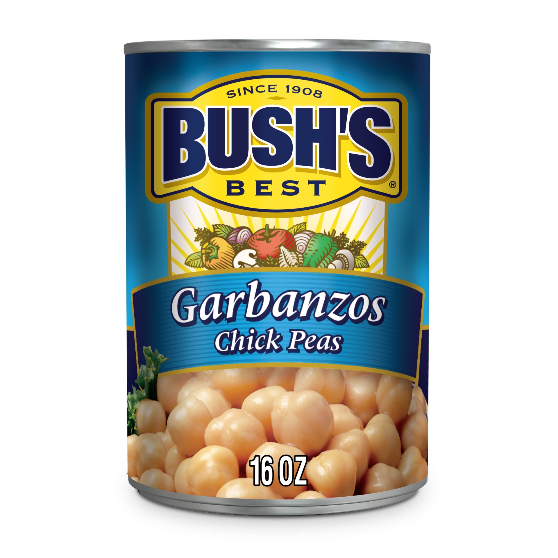 slide 1 of 11, Bush's Best Garbanzo Beans, 16 oz