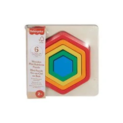 Fisher Price® Wooden Mini Rainbow Puzzle