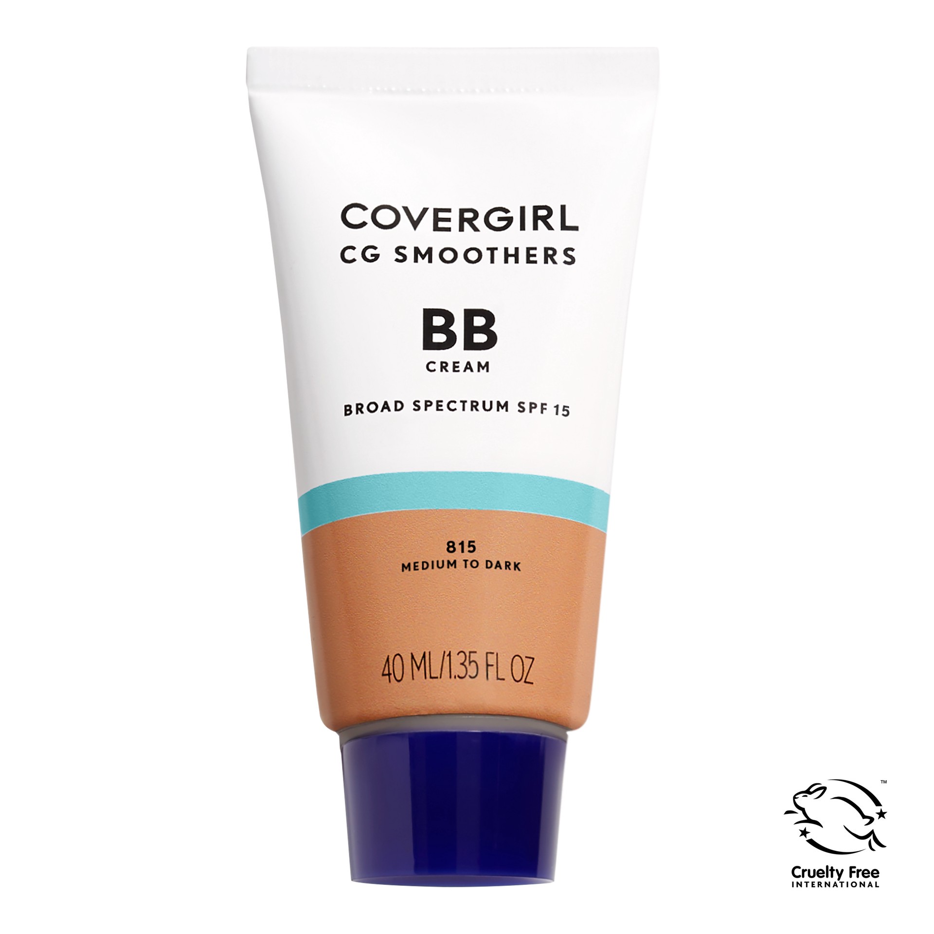 slide 1 of 2, Covergirl COVERGIRL Smoothers BB Cream with SPF 21, Medium to Dark 815, 1.35 fl oz (40 ml), 40 ml