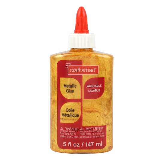 slide 1 of 2, Washable Metallic Glue By Craft Smart, 5 fl oz