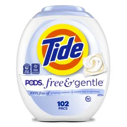 Tide® Laundry Detergent Liquid Pod Scent Free Free & Gentle™