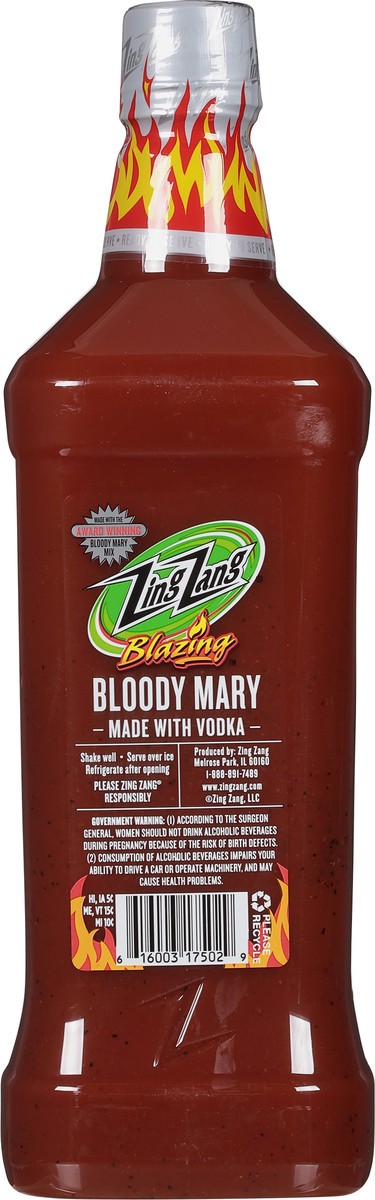 slide 3 of 9, Zing Zang Blazing Bloody Mary Cocktail - 1.75 liter, 1.75 liter