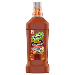 Zing Zang Blazing Bloody Mary with Vodka, Alcoholic Ready-to-Serve Cocktails, 1.75L Bottle