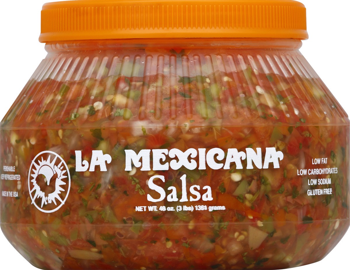 slide 1 of 3, La Mexicana Salsa 48 oz, 48 oz