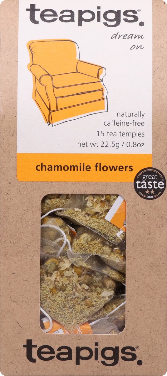 slide 6 of 9, Teapigs Chamomile Flowers, 0.8 oz