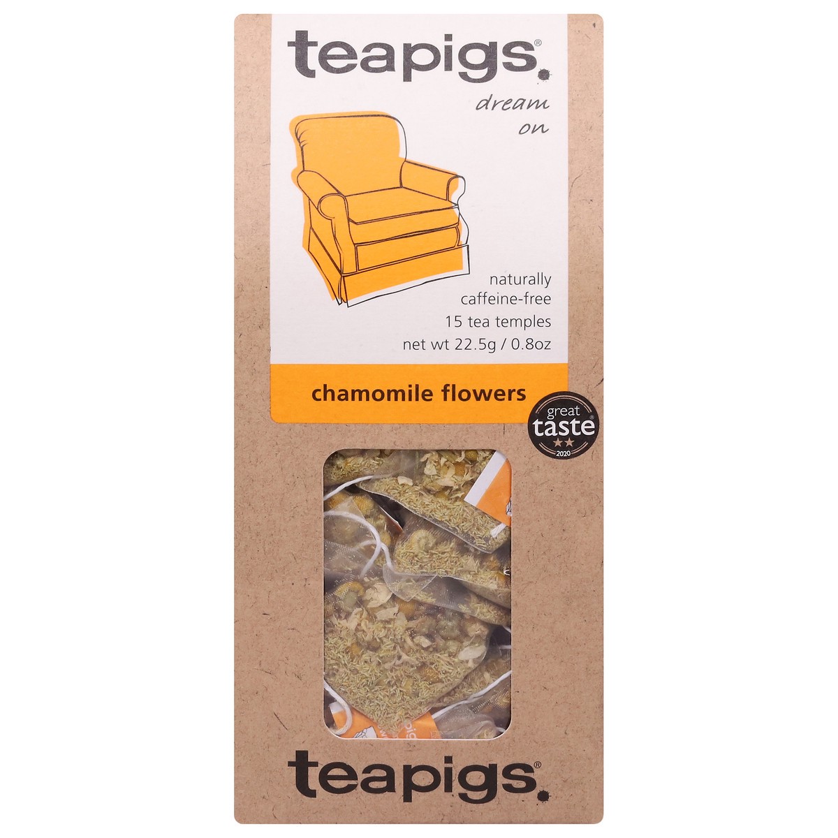 slide 1 of 9, Teapigs Chamomile Flowers, 0.8 oz
