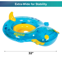 slide 19 of 29, AQUA LEISURE Aqua Sharkie Hammerhead BabyBoat, 1 ct