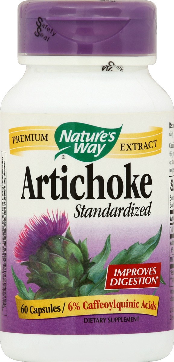 slide 2 of 2, Nature's Way Artichoke 60 ea, 60 ct