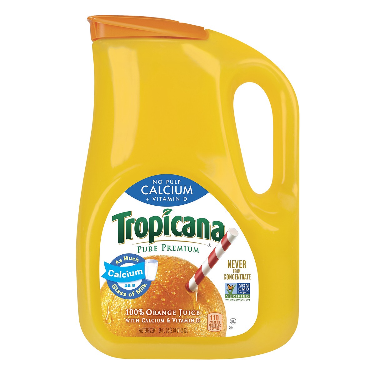 slide 1 of 3, Tropicana Juice, 89 oz