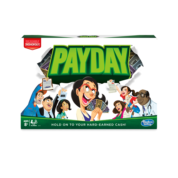 slide 1 of 7, Hasbro Pay Day Game, 1 ct