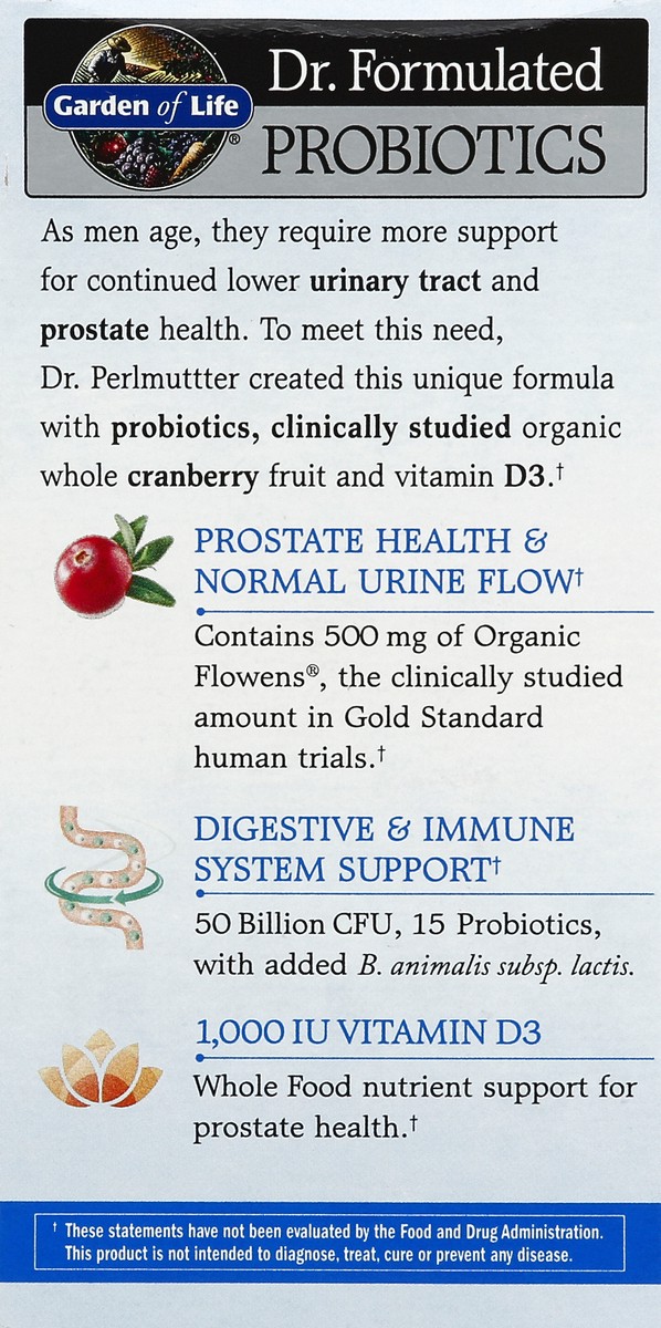 slide 3 of 5, Garden of Life Probiotics 60 ea, 60 ct