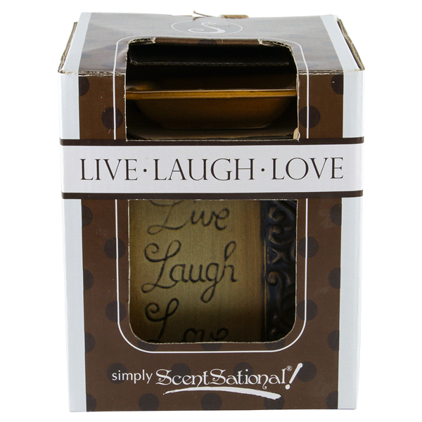 slide 1 of 1, ScentSationals Wax Warmer Live Love Laugh, 1 ct