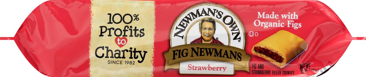 slide 6 of 13, Newman's Own Strawberry Fig Cookies, 10 oz