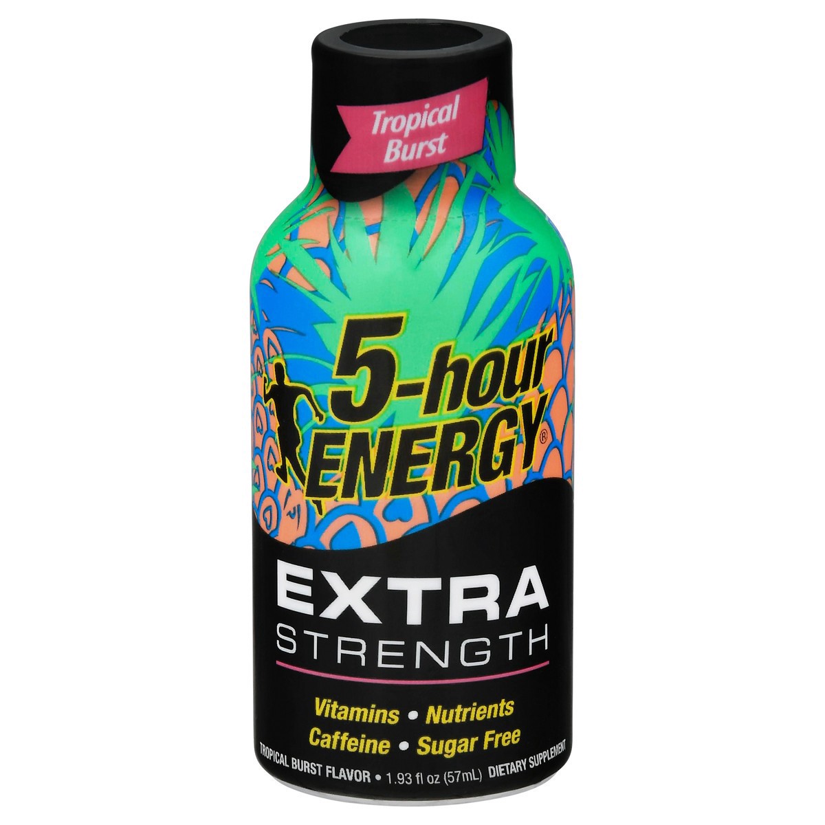 slide 7 of 14, 5-hour ENERGY, Extra Strength, Tropical Burst, Shot, 1.93 oz, 1.93 fl oz
