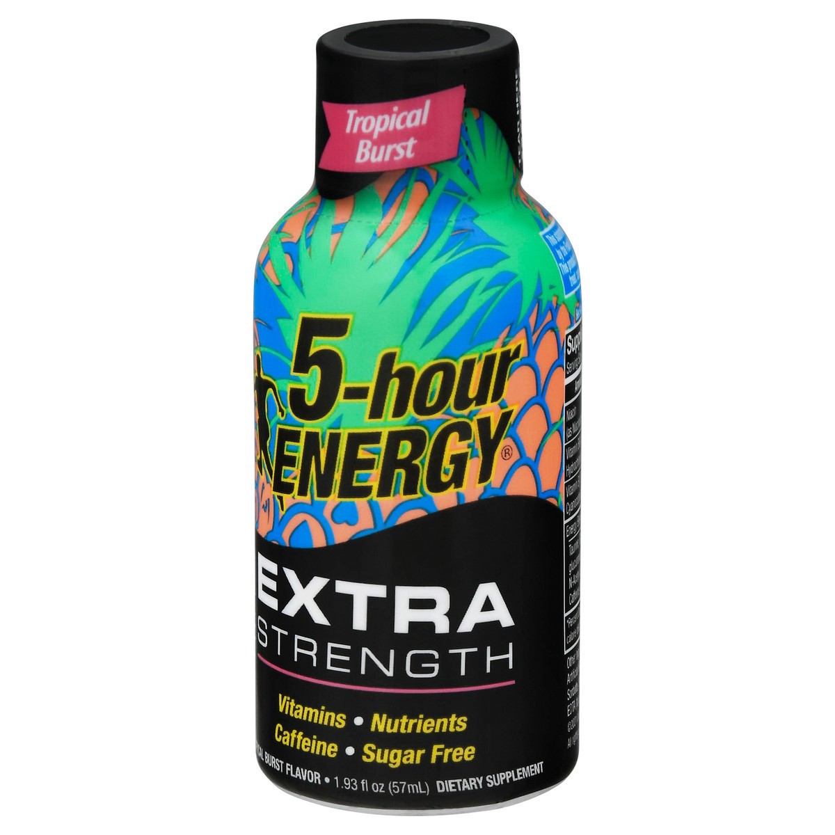 slide 8 of 14, 5-hour ENERGY, Extra Strength, Tropical Burst, Shot, 1.93 oz, 1.93 fl oz