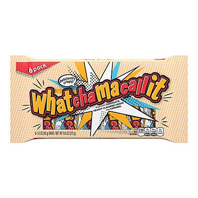 slide 1 of 1, Whatchamacallit Full Size Candy Bars, 9.9 oz, 6 ct