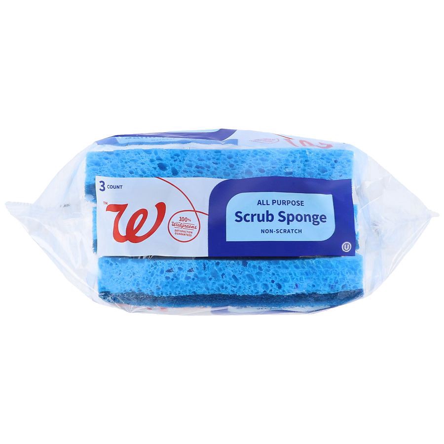slide 2 of 5, Complete Home All Purpose Scrub Sponge, 3 ct