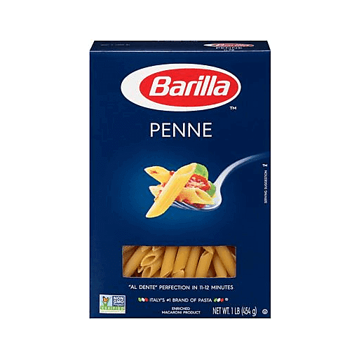 slide 1 of 1, Barilla Penne Pasta, 16 oz