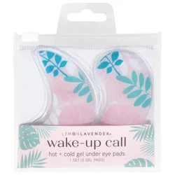 Lemon Lavender Wake-Up Call Hot + Cold Gel Under Eye Pads - 2 Pieces