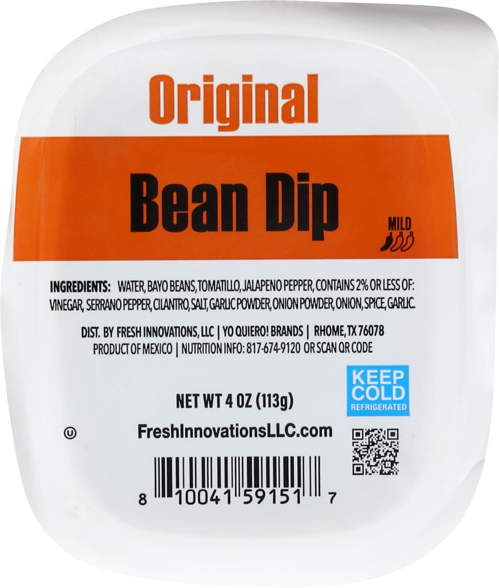 slide 9 of 13, ¡Yo Quiero! Mild Bean Dip 4 oz, 4 oz