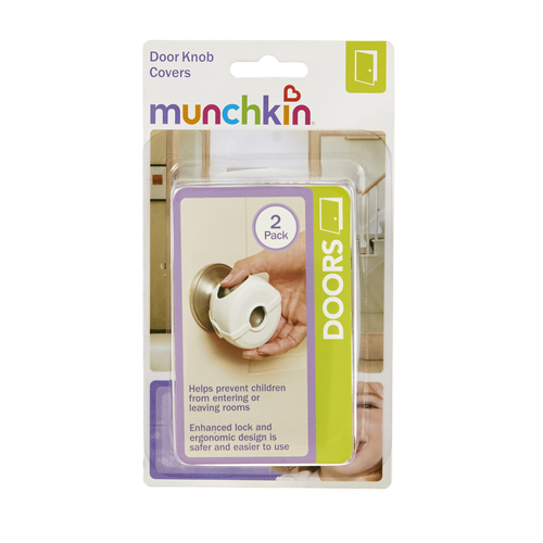 slide 1 of 1, Munchkin Door Knob Cover 2 Pack, 2 ct