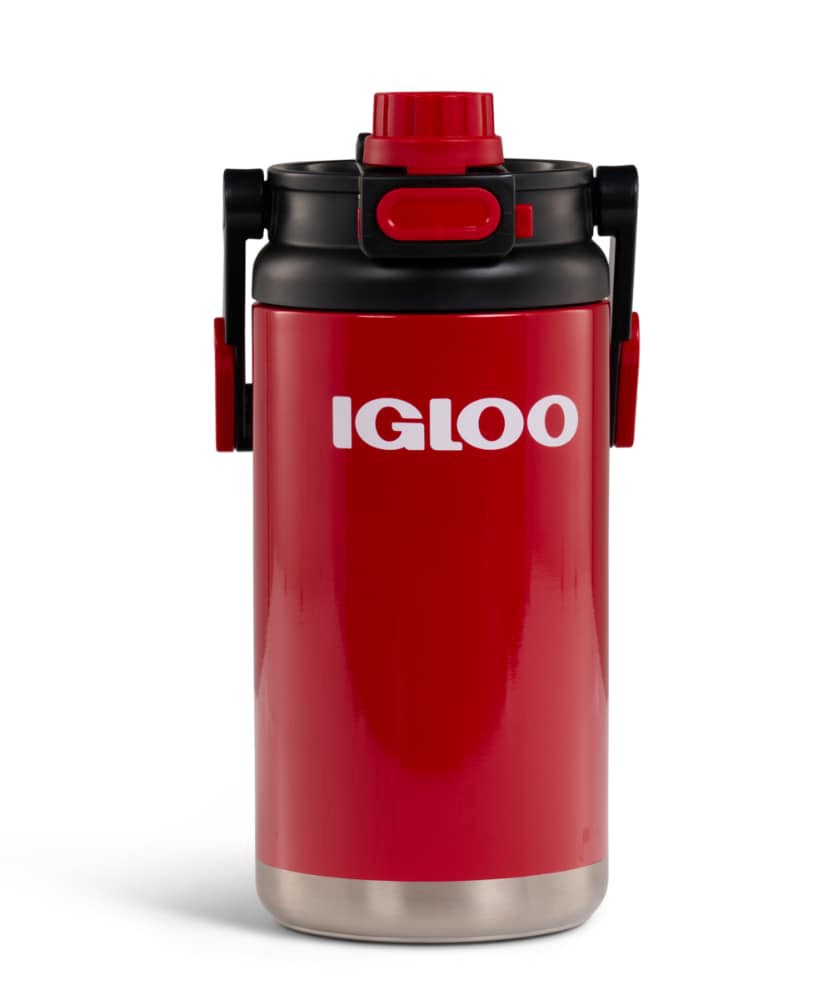 slide 1 of 1, Igloo Stainless Steal Sport Jug 54 oz - Red, 54 oz
