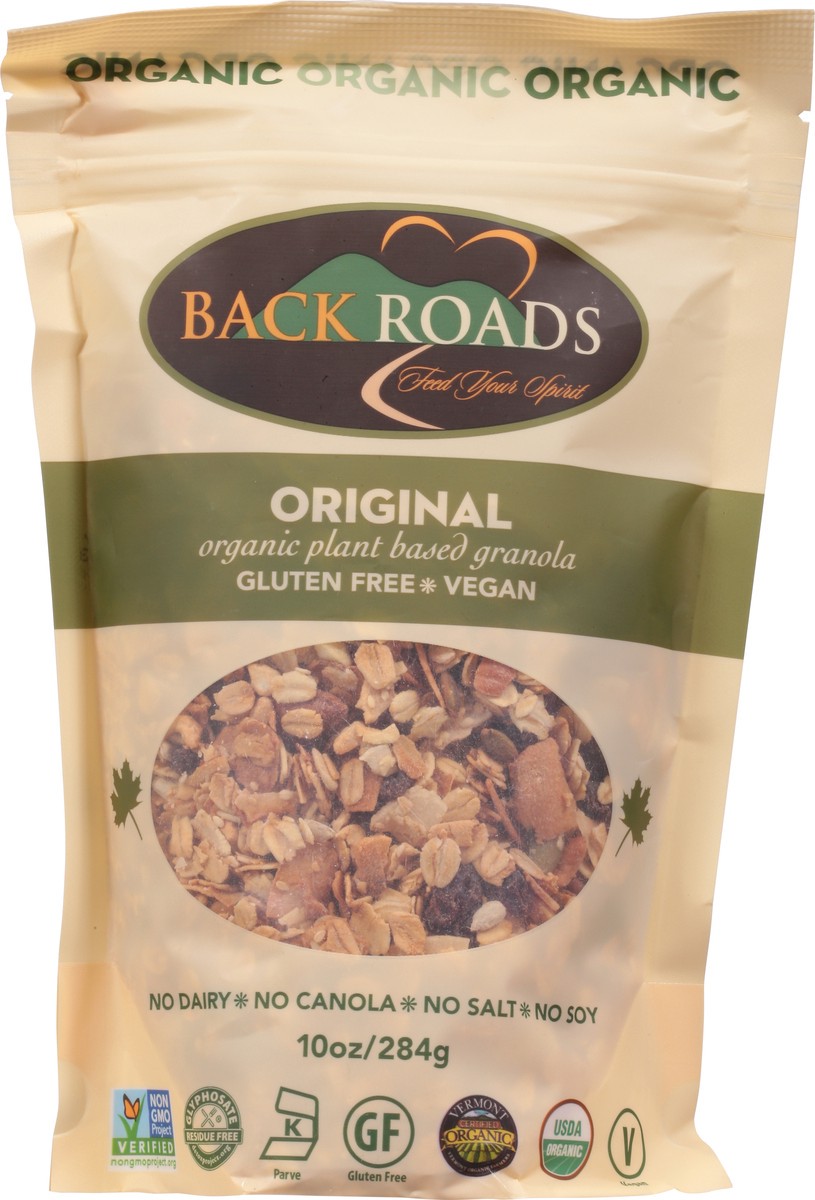 slide 5 of 14, Back Roads Organic Plant Based Original Granola 10 oz, 10 oz