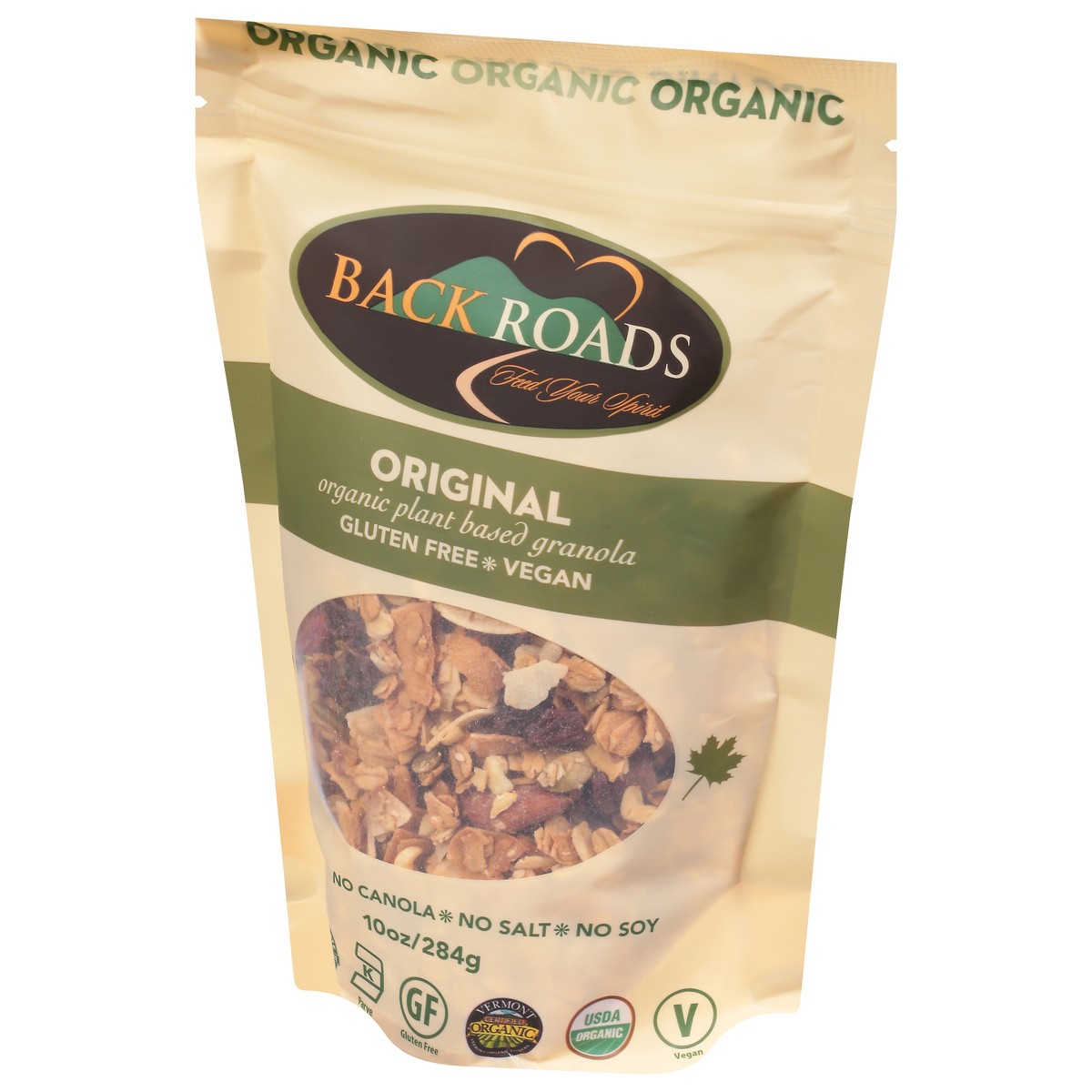 slide 13 of 14, Back Roads Organic Plant Based Original Granola 10 oz, 10 oz