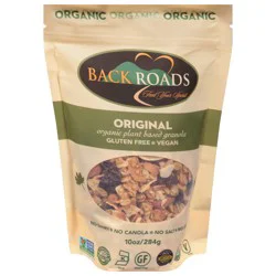 Back Roads Organic Plant Based Original Granola 10 oz