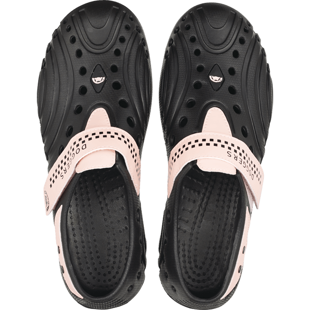 slide 1 of 1, Womens Black With Pink Strap Sizes 7-8, 1 ct