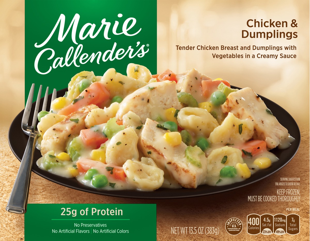 slide 7 of 10, Marie Callender's Chicken & Dumplings 13.5 oz, 13.5 oz