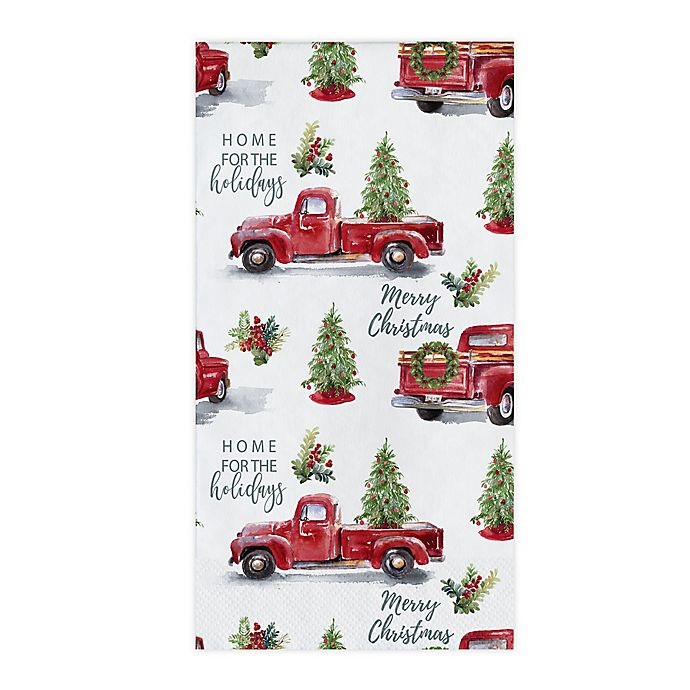 slide 1 of 1, Creative Converting Wintertime Joy Guest Towels, 20 ct