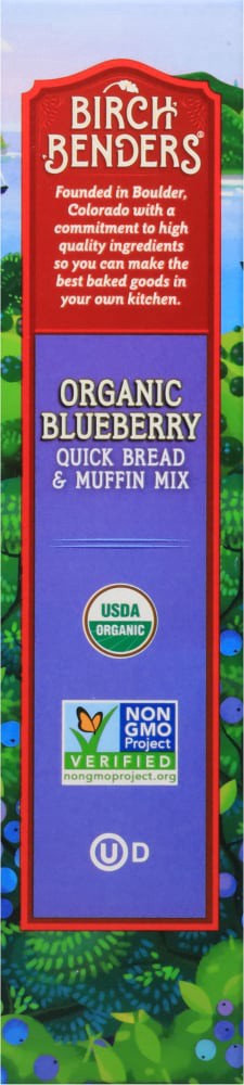 slide 4 of 6, Birch Benders® Organic Blueberry Muffin Mix, 13.5 oz