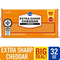 Kroger® Extra Sharp Cheddar Cheese Bar