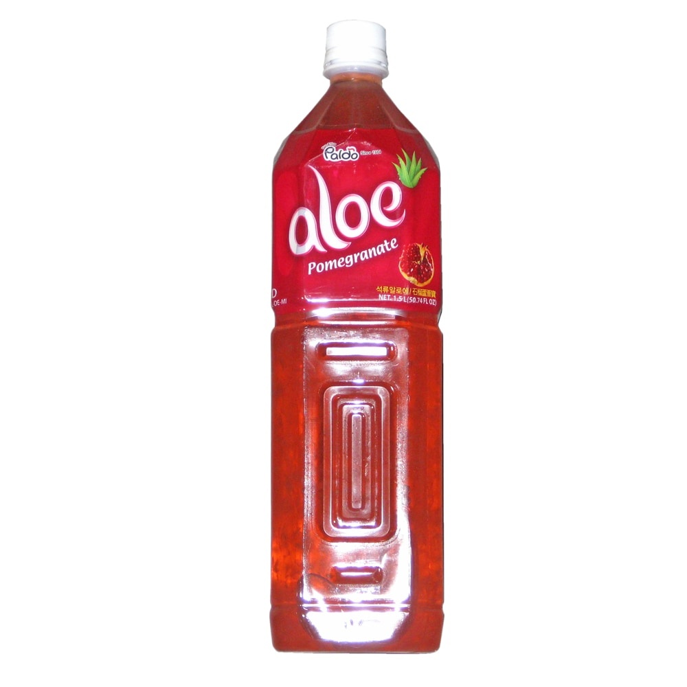 slide 1 of 1, Paldo Pomegranate Aloe Vera Drink, 50.74 fl oz
