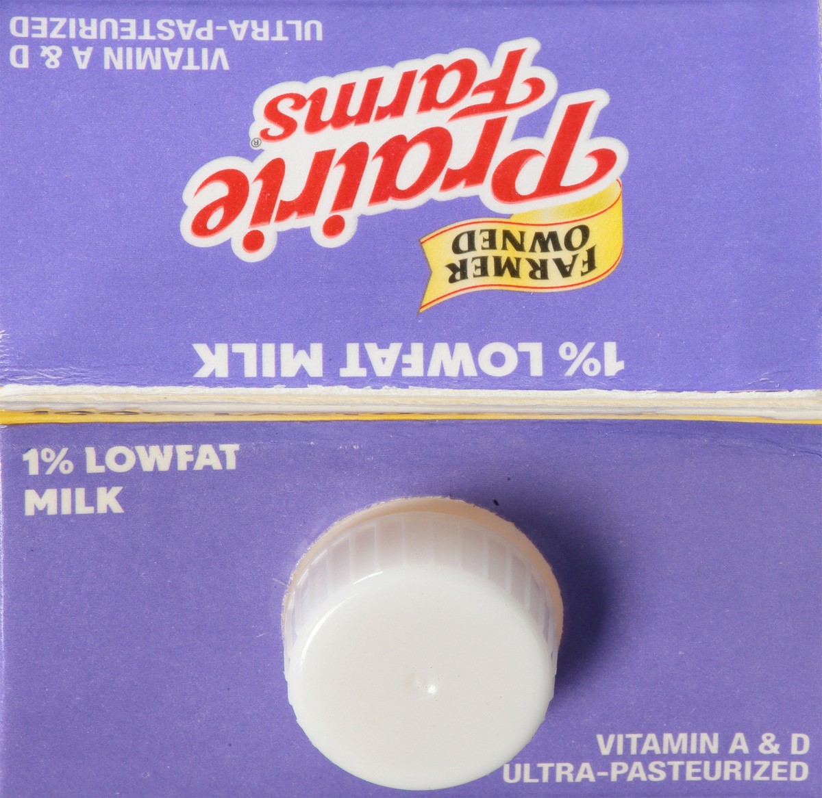 slide 4 of 9, Prairie Farms 100% Lactose Free 1% Lowfat Milk 0.5 gl Carton, 1/2 gal