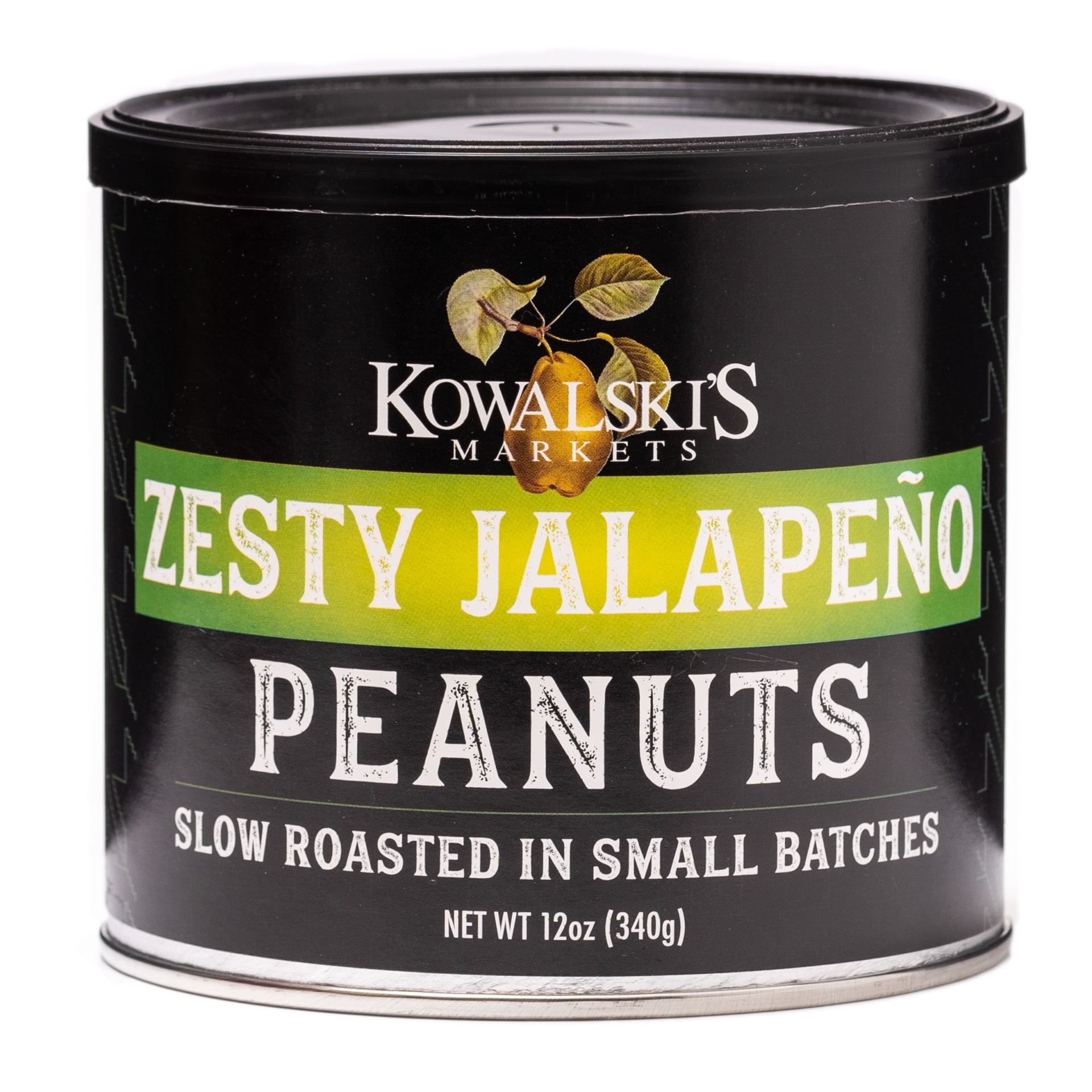 slide 1 of 1, Kowalski's Jalapeno Peanuts, 12 oz