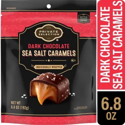 Private Selection Dark Chocolate Sea Salt Caramels