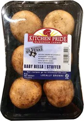 Kitchen Pride Texas Fresh Baby Bella Stuffer Mushrooms