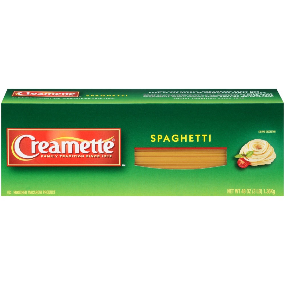 slide 1 of 8, Sheba Creamette Spaghetti, 48 oz