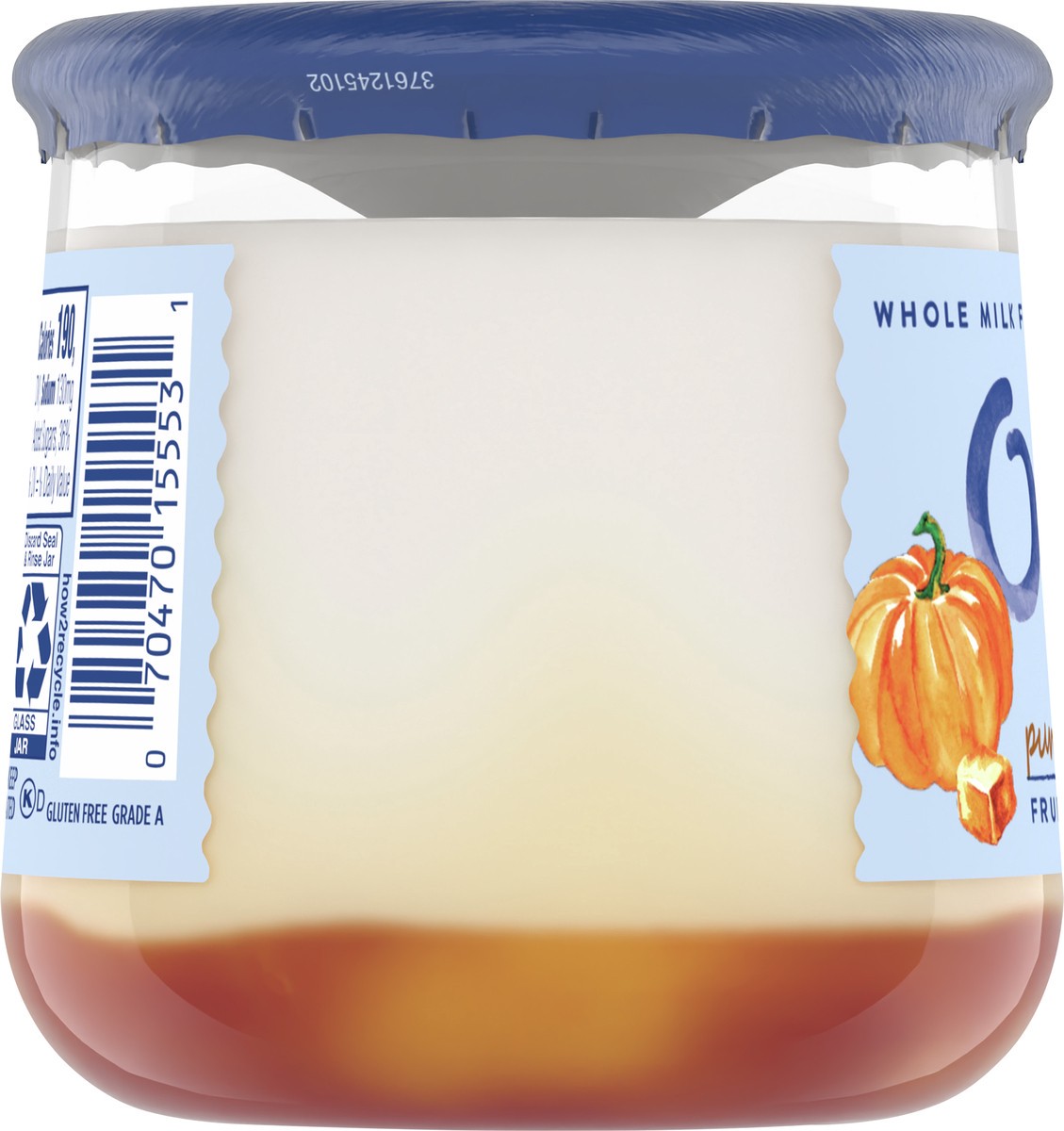 slide 4 of 8, Oui by Yoplait French Style Pumpkin Caramel Whole Milk Yogurt 5 OZ Jar, 5 oz