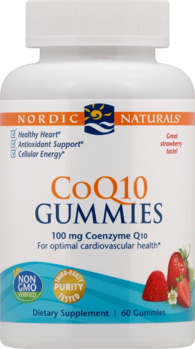 slide 11 of 11, Nordic Naturals Coq10 Gummies Dietary Supplement, 60 ct