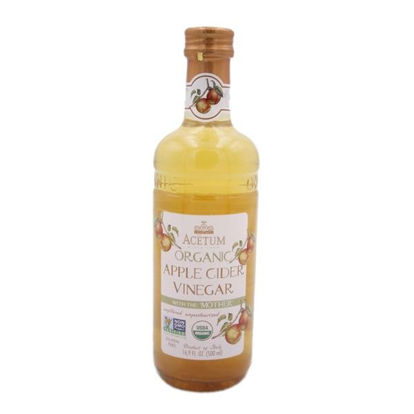 slide 1 of 1, Acetum Organic Apple Cider Vinegar, 16.9 fl oz