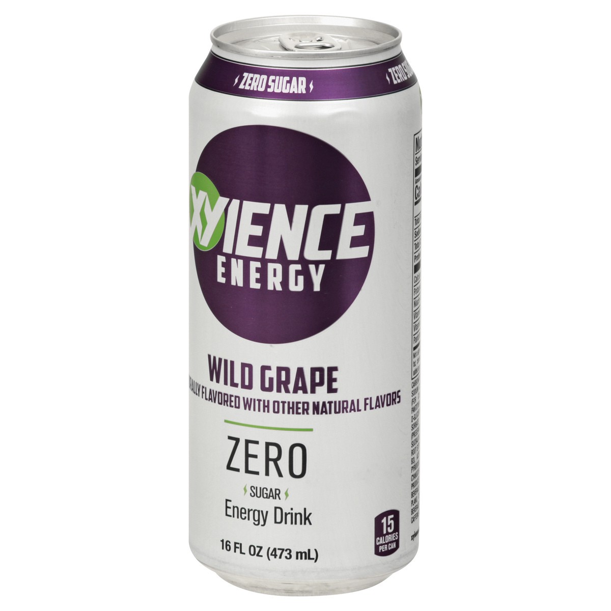 slide 2 of 10, XYIENCE Wild Grape Energy Drink, 16 fl oz can, 16 fl oz