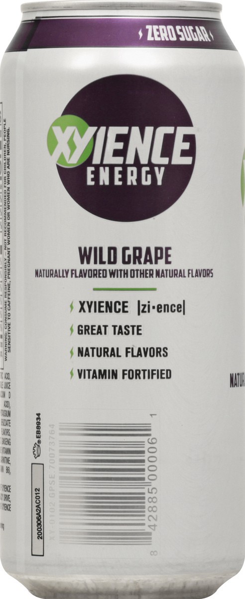slide 6 of 10, XYIENCE Wild Grape Energy Drink- 16 fl oz, 16 fl oz