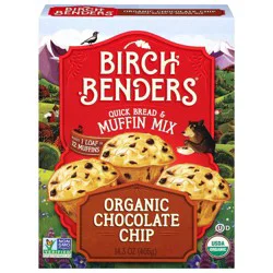 Birch Benders Organic Chocolate Chip Quick Bread & Muffin Mix 14.3 oz